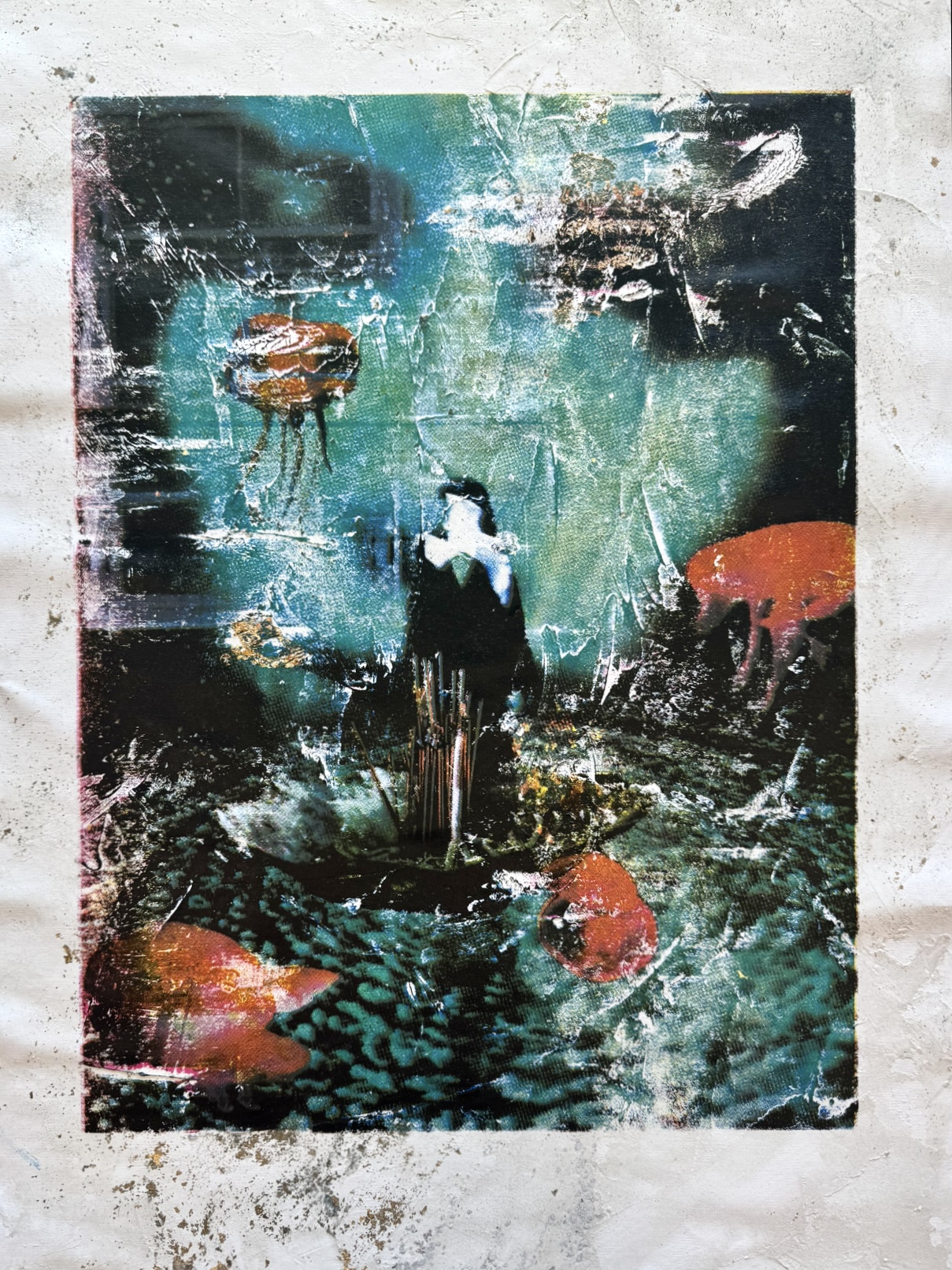 Ritual in Submersion - Textured Canvas