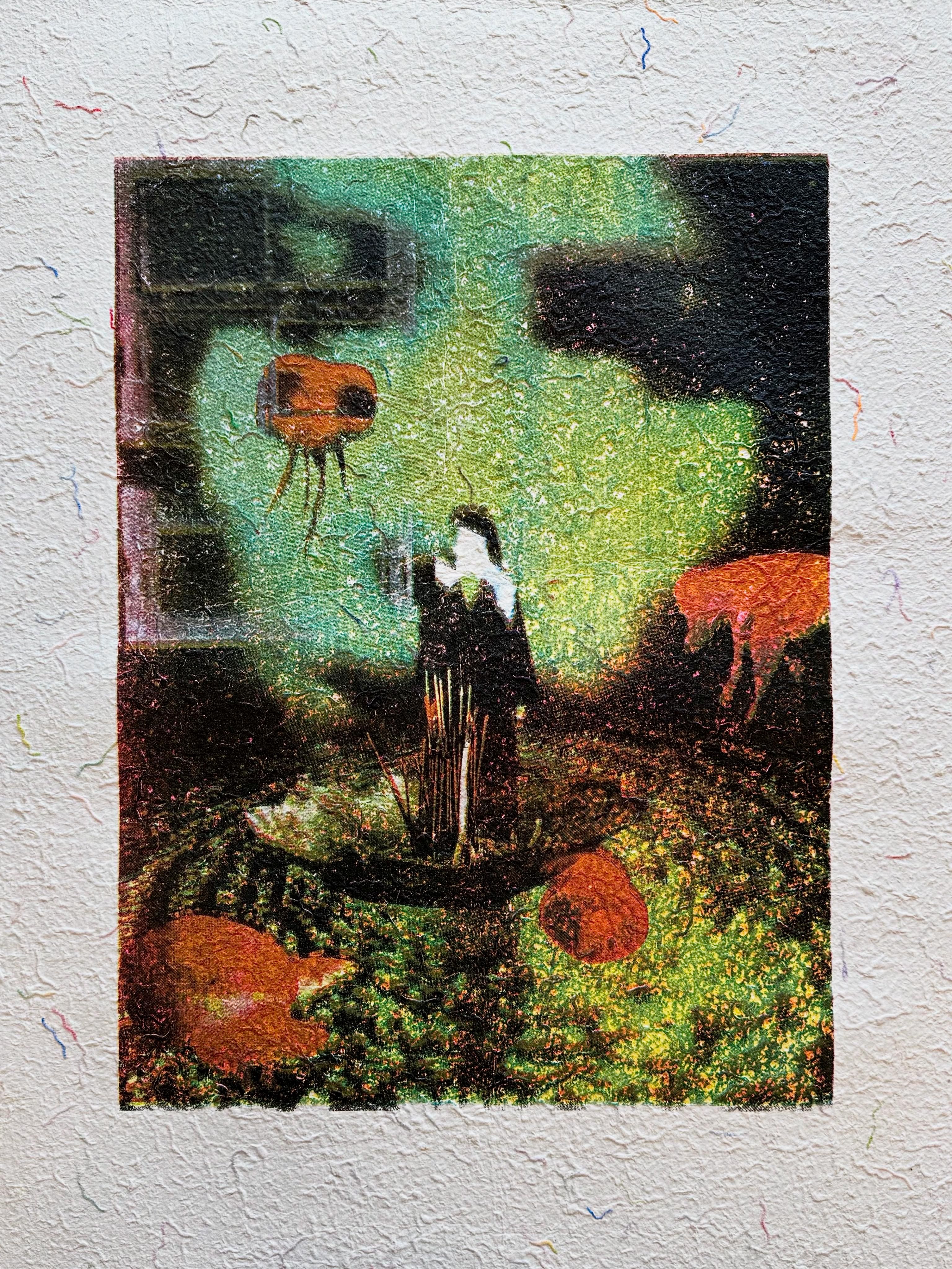 Ritual in Submersion - Textured Paper
